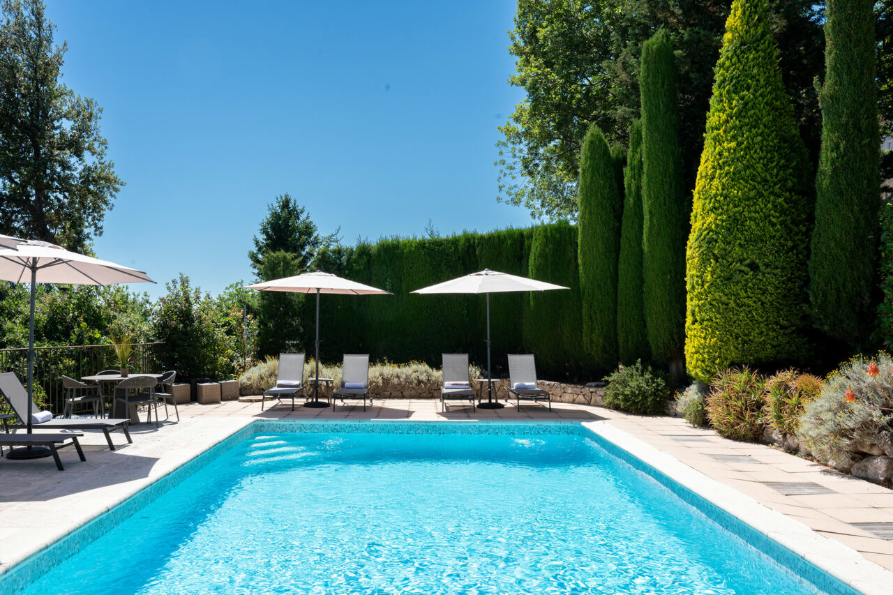 piscine Meublé de tourisme Tourrettes-sur-Loup